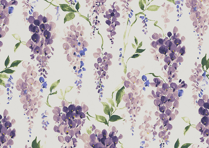 Wisteria Silk, Violet - Made to Measure Curtains - Image 9